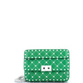 Free Rockstud Spike Flap Bag Quilted Leather Small
