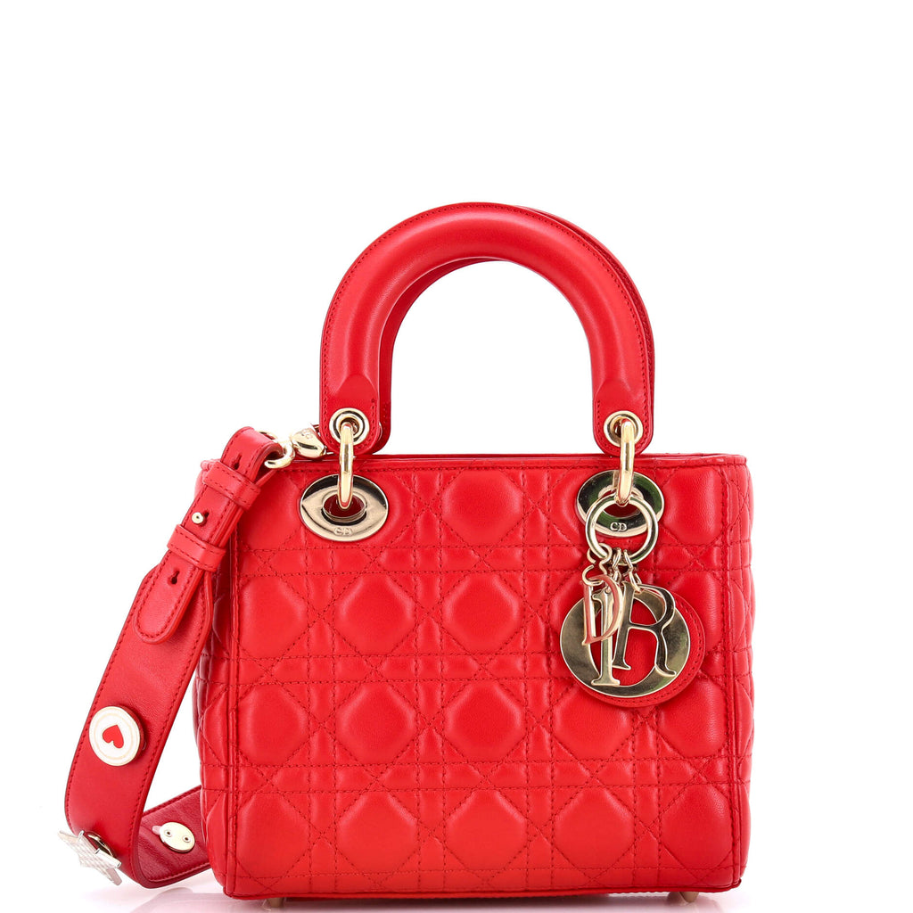 My Lady Dior Bag Cannage Quilt Lambskin