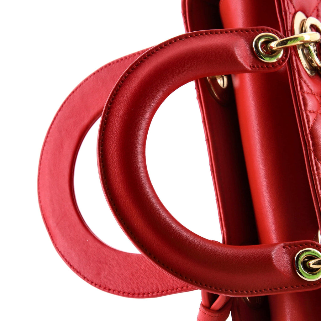 My Lady Dior Bag Cannage Quilt Lambskin
