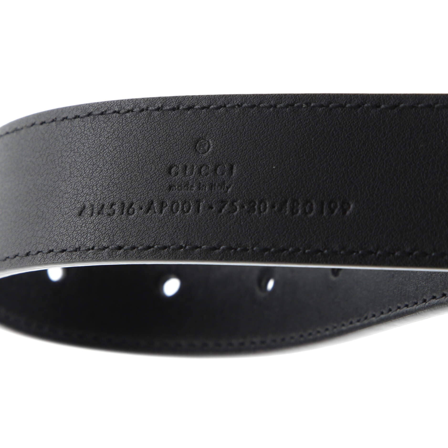 GG Marmont Belt Leather Thin