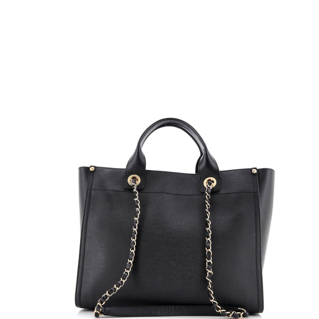Deauville Tote Studded Caviar Small