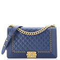 Jacket Boy Flap Bag Quilted Aged Calfskin New Medium