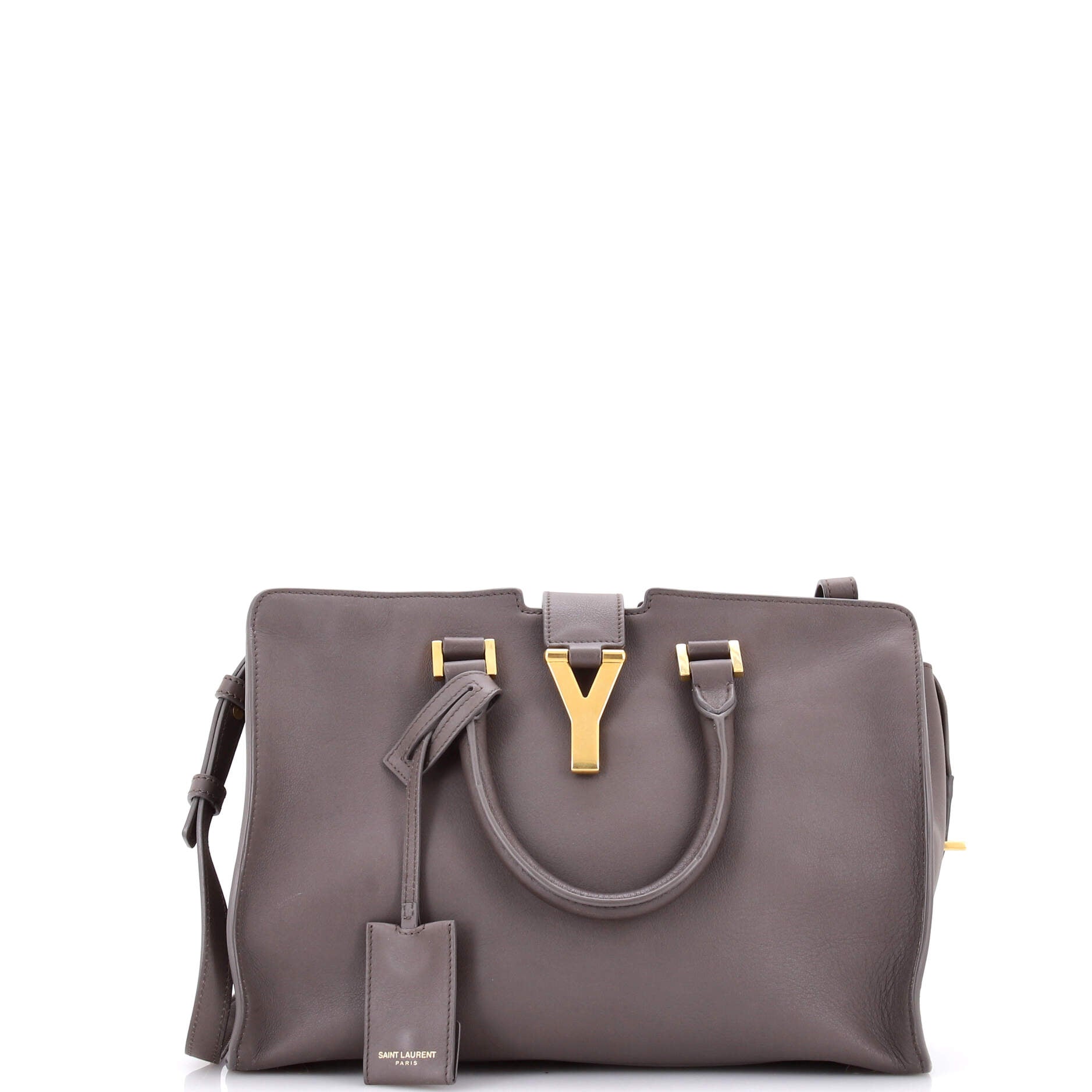 Classic Y Cabas Leather Small