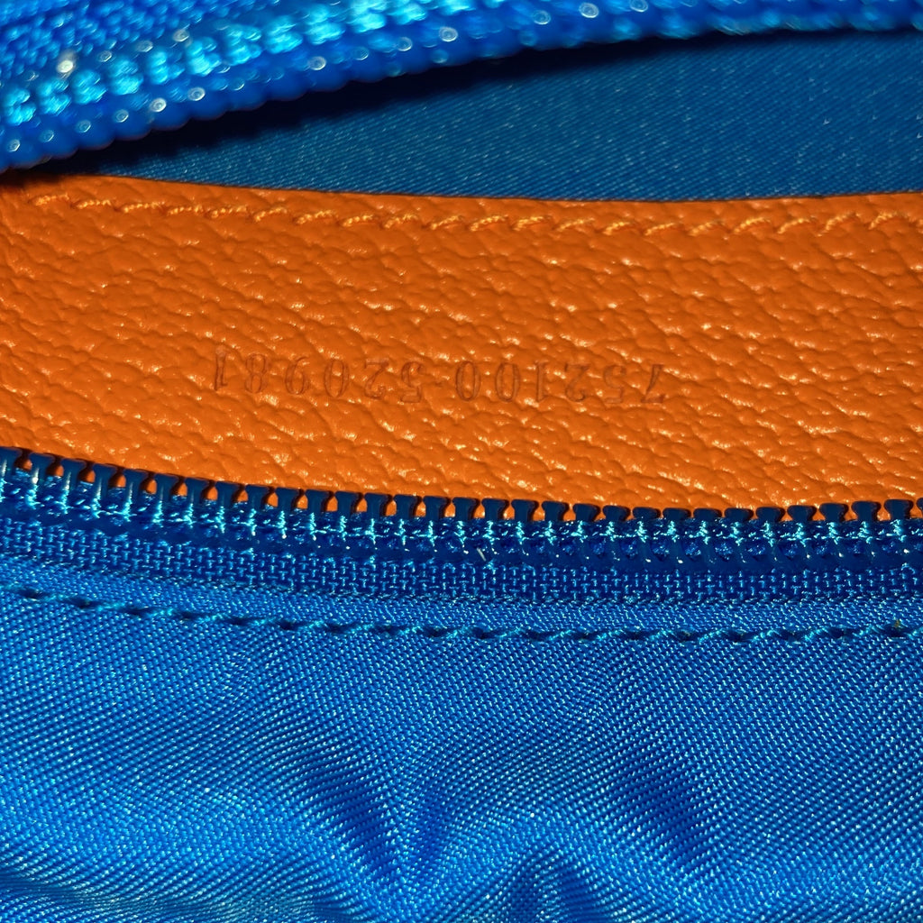 Buckle Flap Chest Strap Backpack GG Fabric with Rubber