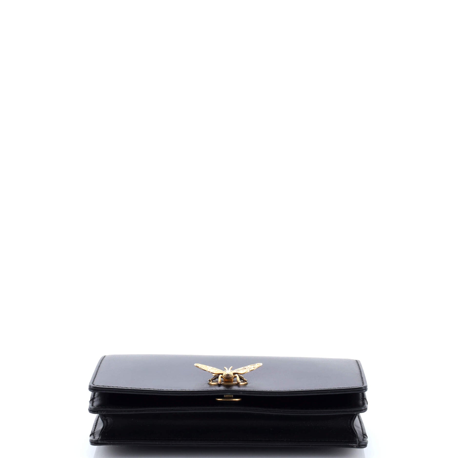 Bee Clutch Leather