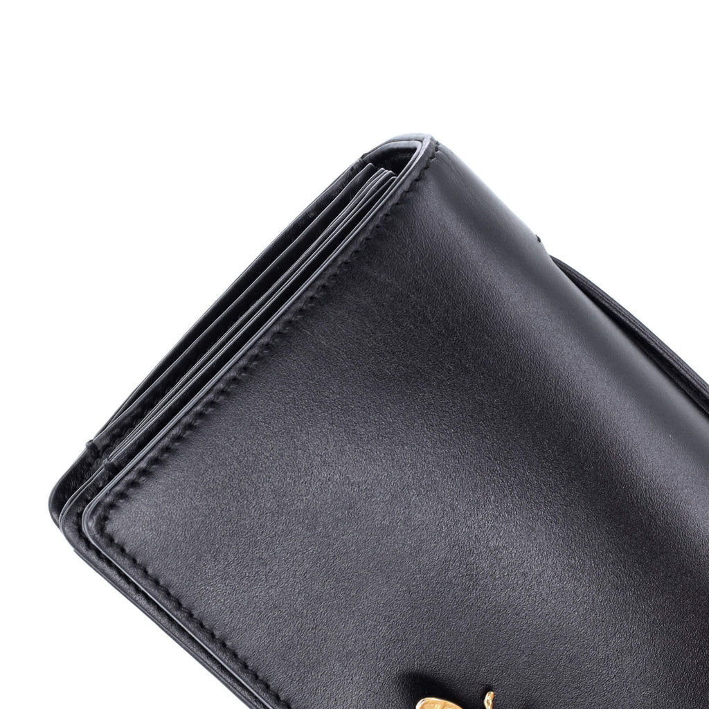 Bee Clutch Leather