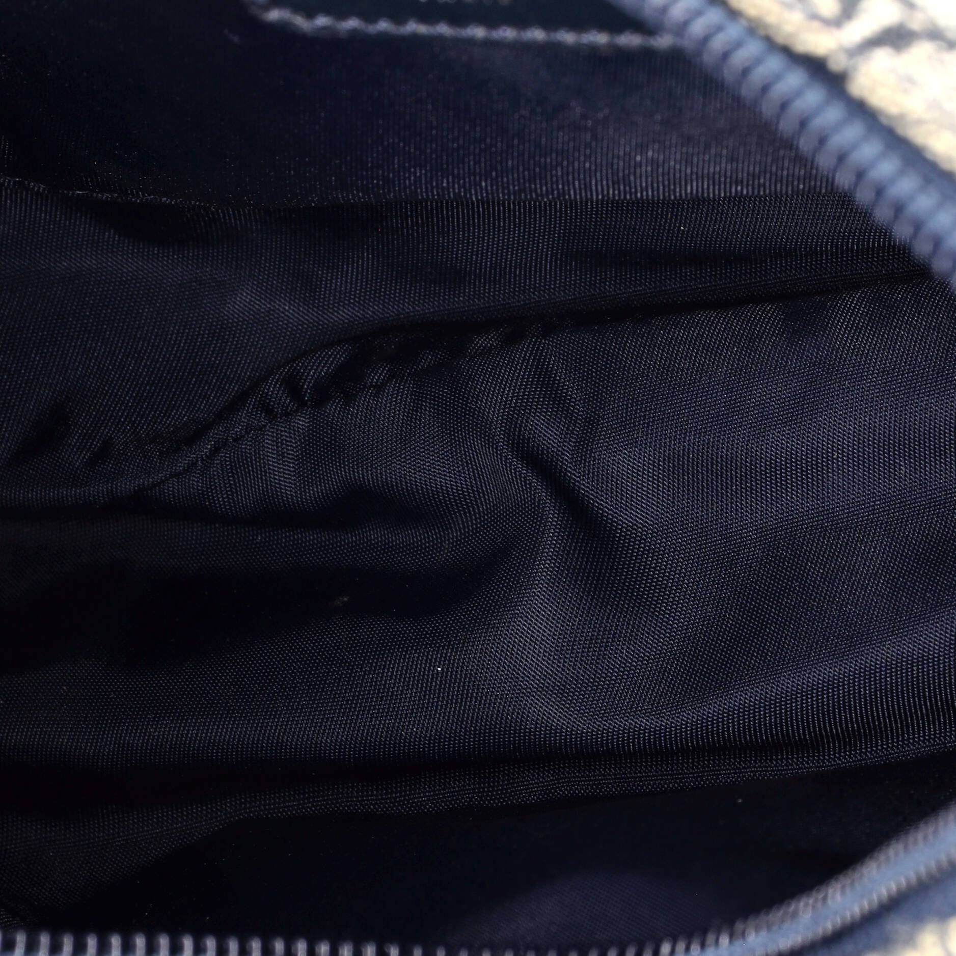 Vintage Trotter Pochette Shoulder Bag Diorissimo Canvas Small