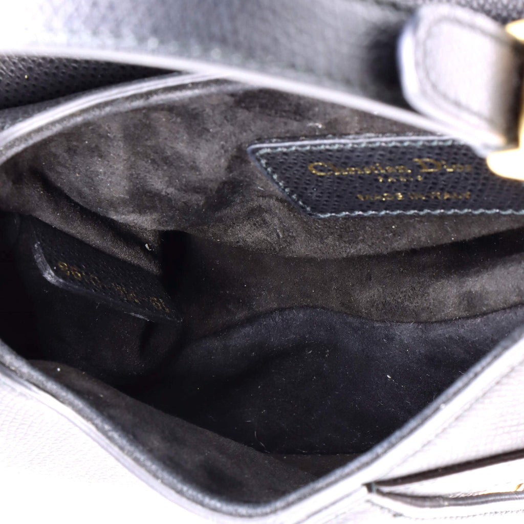 Saddle Handbag Leather Mini