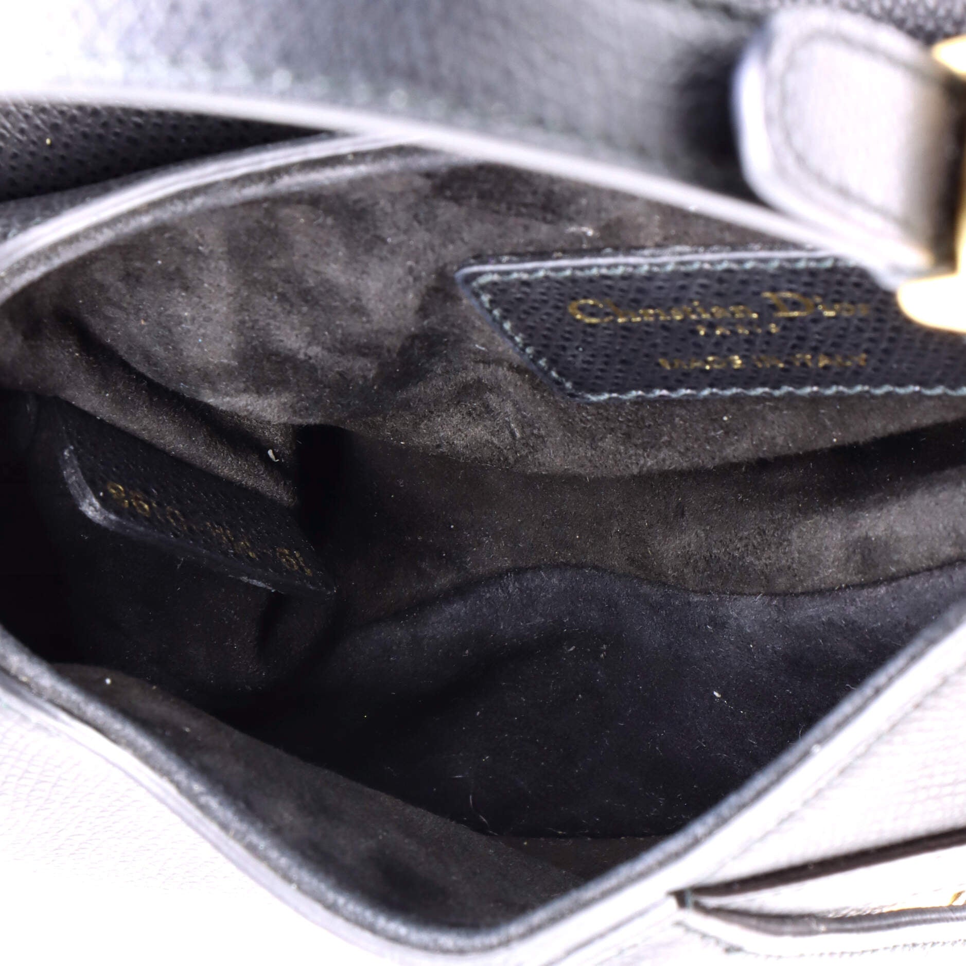 Saddle Handbag Leather Mini