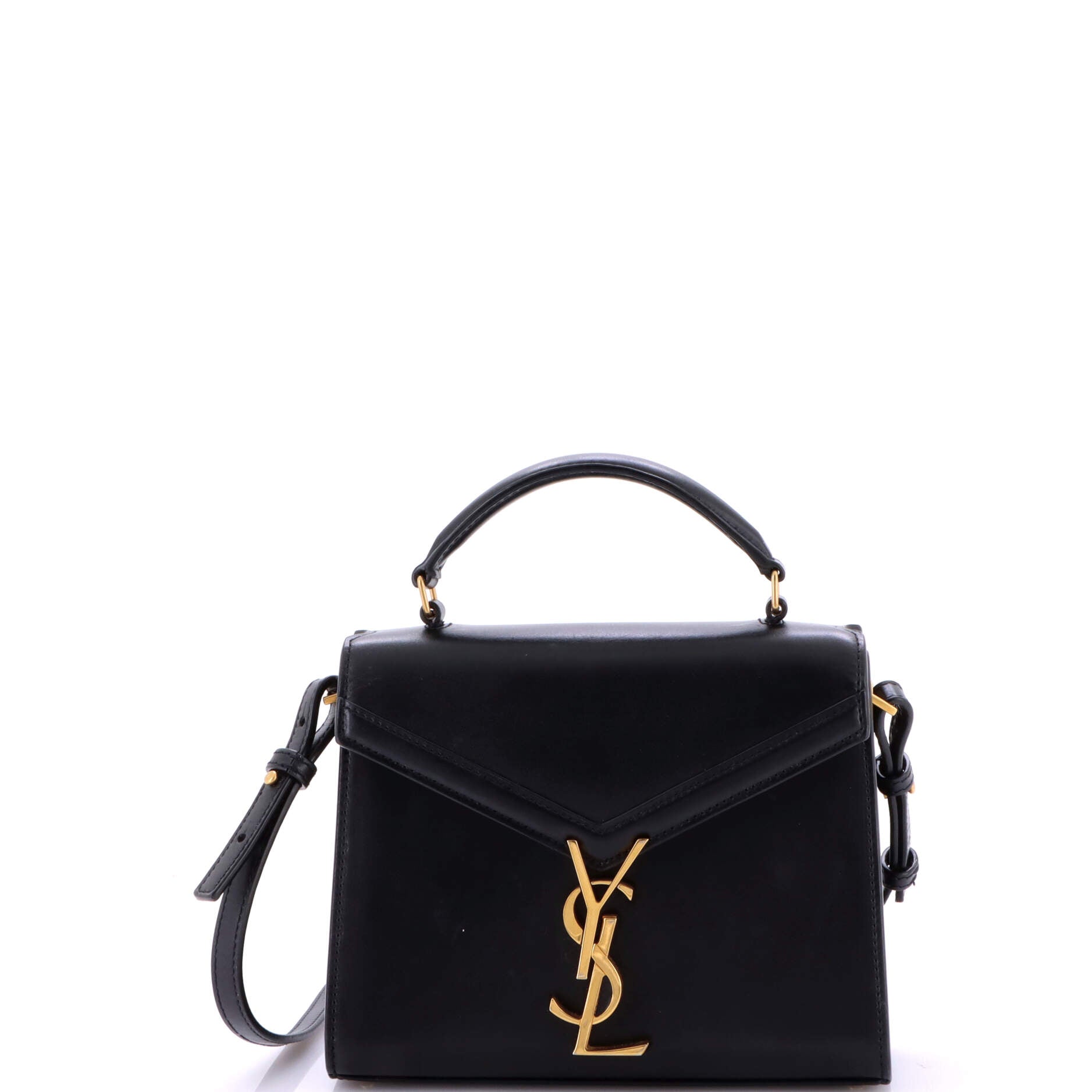 Cassandra Top Handle Bag Leather Mini