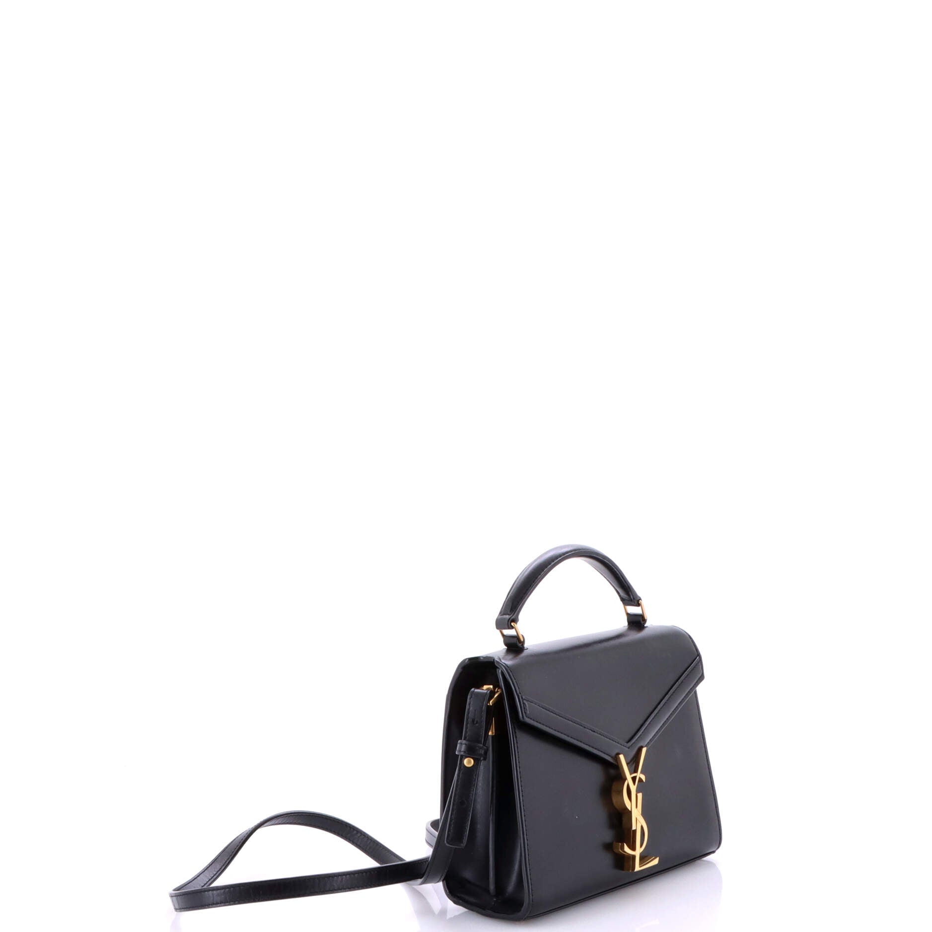 Cassandra Top Handle Bag Leather Mini