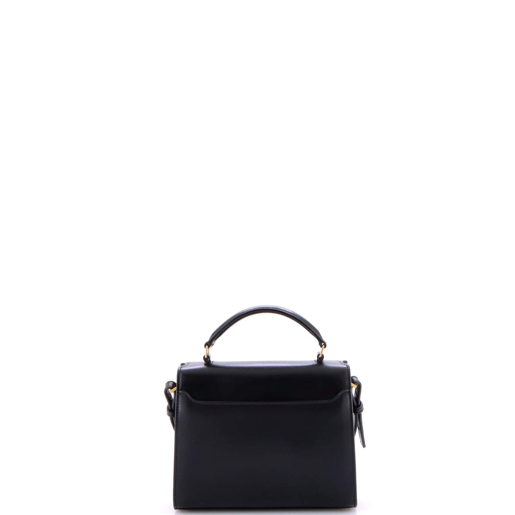 Cassandra Top Handle Bag Leather Mini