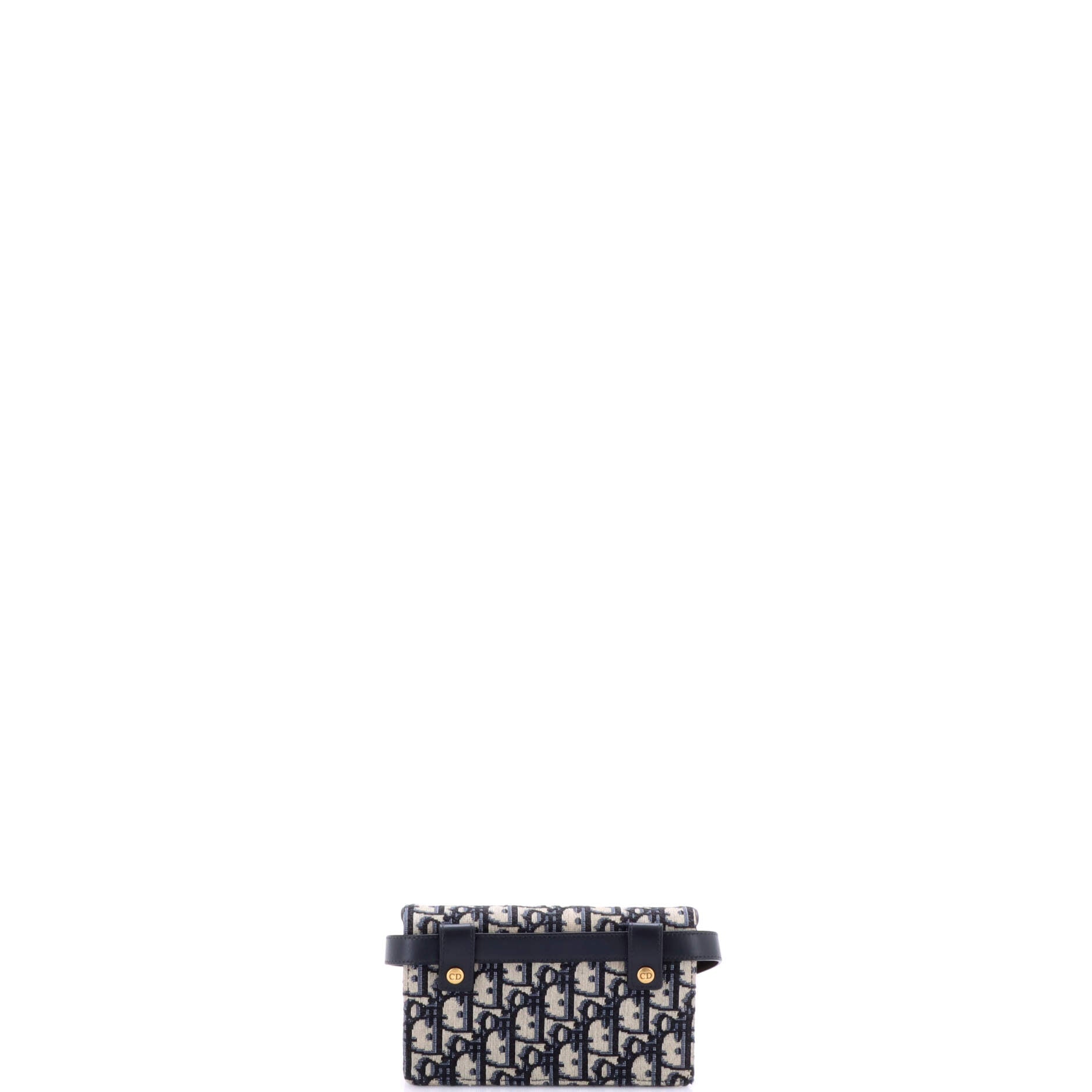 Saddle Rectangular Belt Bag Oblique Canvas