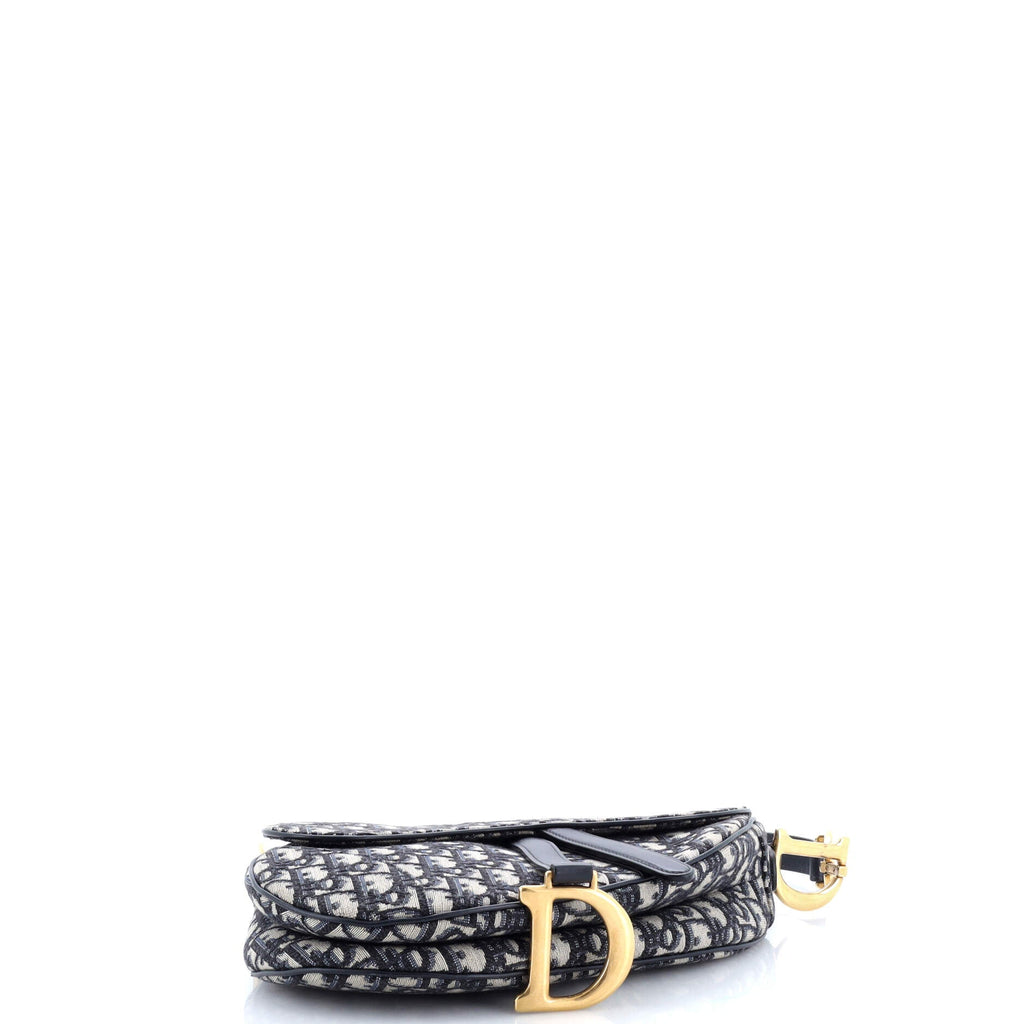 Saddle Handbag Oblique Canvas Medium