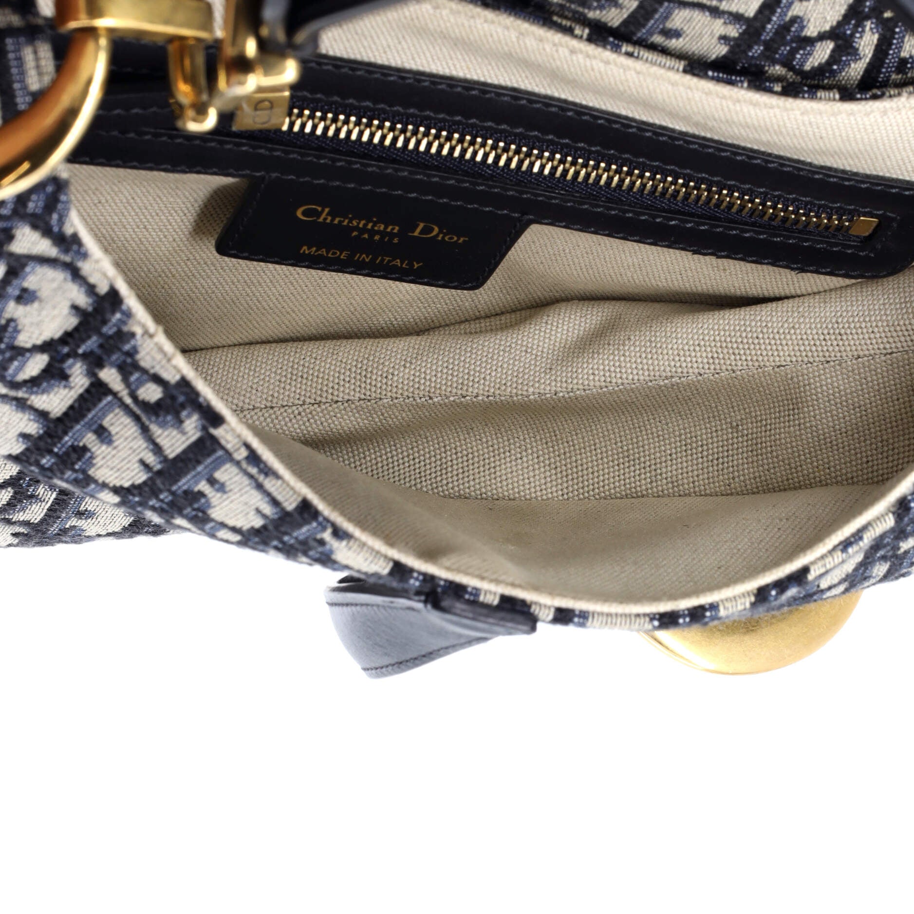 Saddle Handbag Oblique Canvas Medium