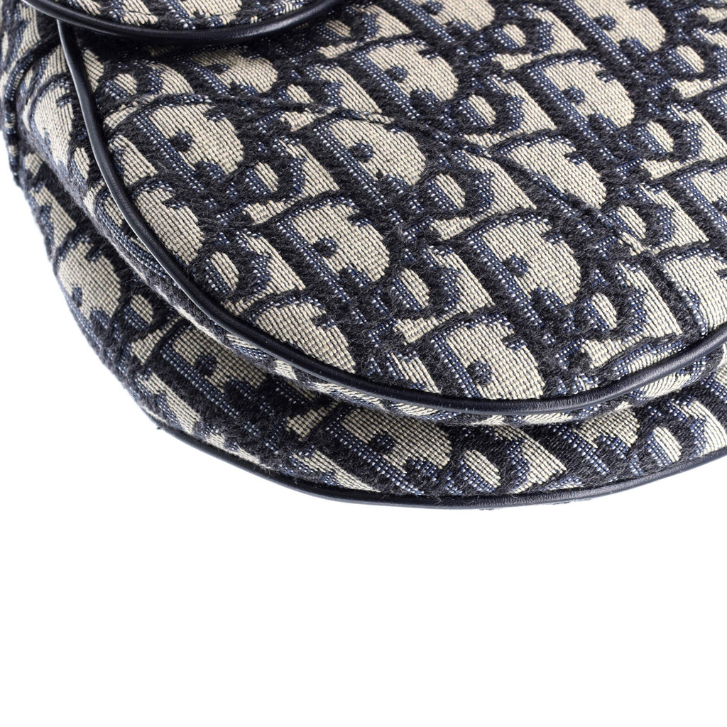 Saddle Handbag Oblique Canvas Medium