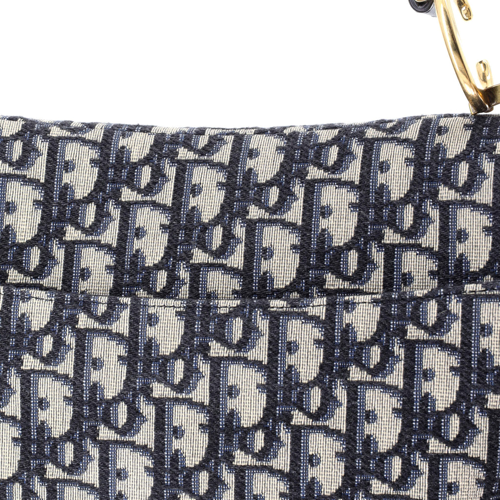 Saddle Handbag Oblique Canvas Medium