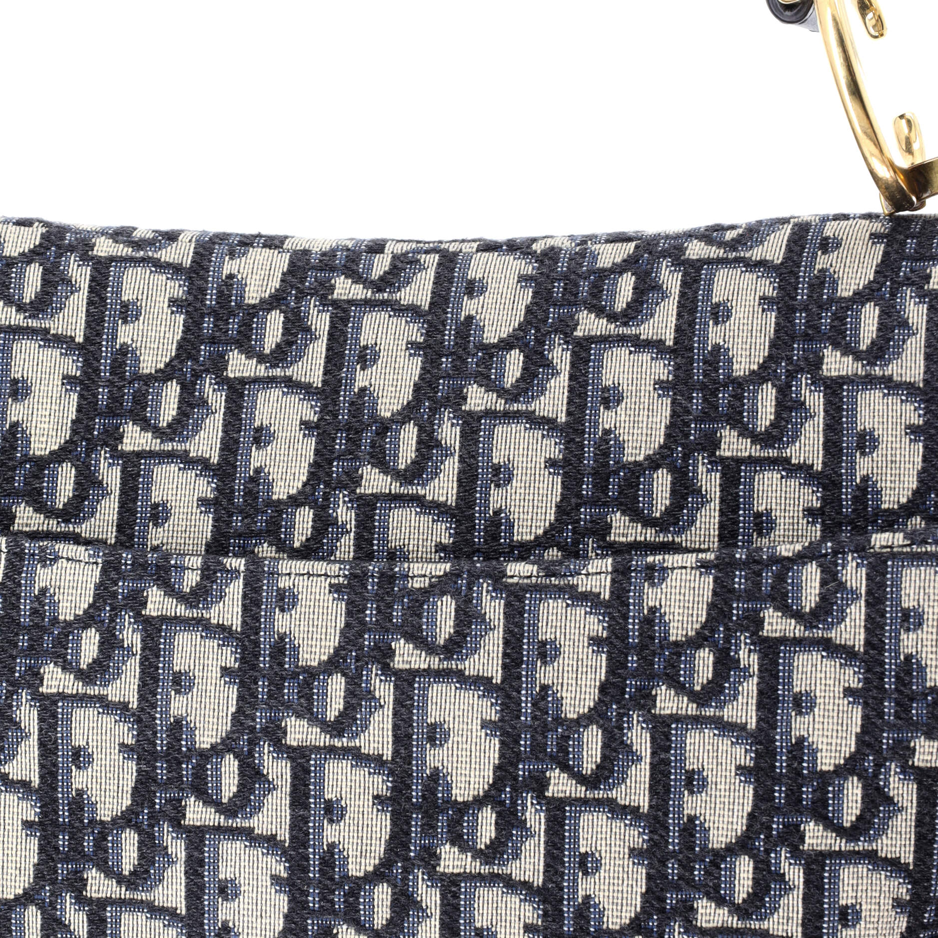 Saddle Handbag Oblique Canvas Medium