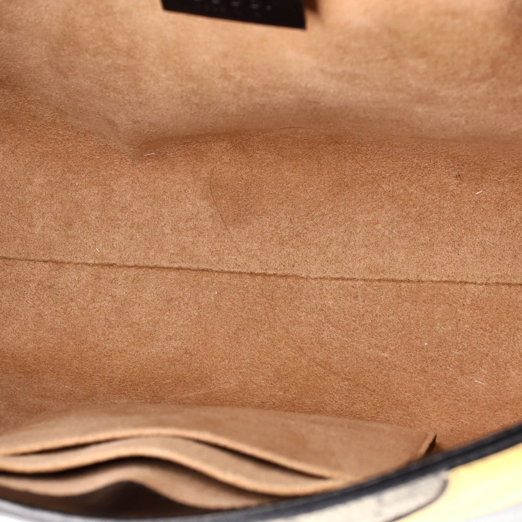 Osiride Top Handle Bag GG Coated Canvas and Leather Medium