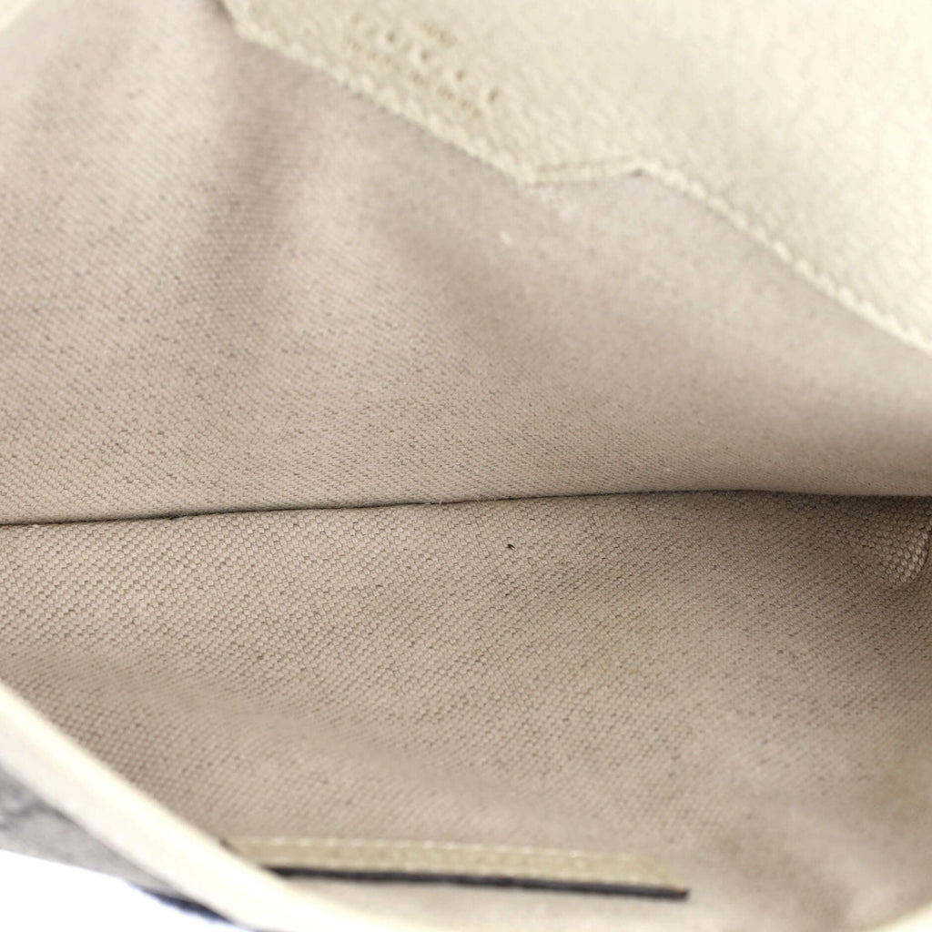 Ophidia Flap Belt Bag GG Coated Canvas with Leather
