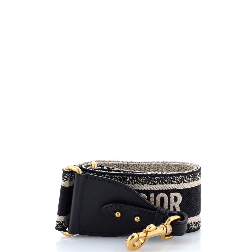 Logo Shoulder Strap Embroidered Canvas