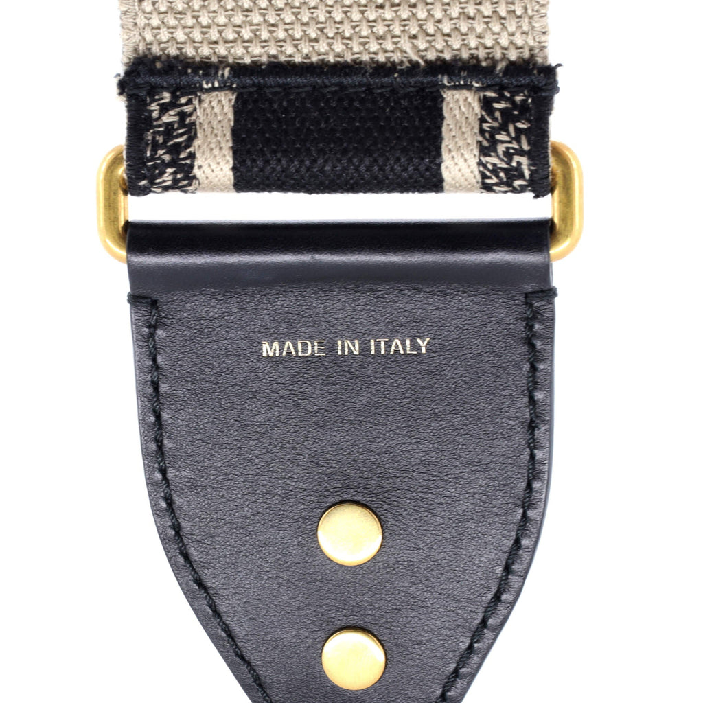 Logo Shoulder Strap Embroidered Canvas