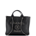 Deauville Tote Studded Caviar Small