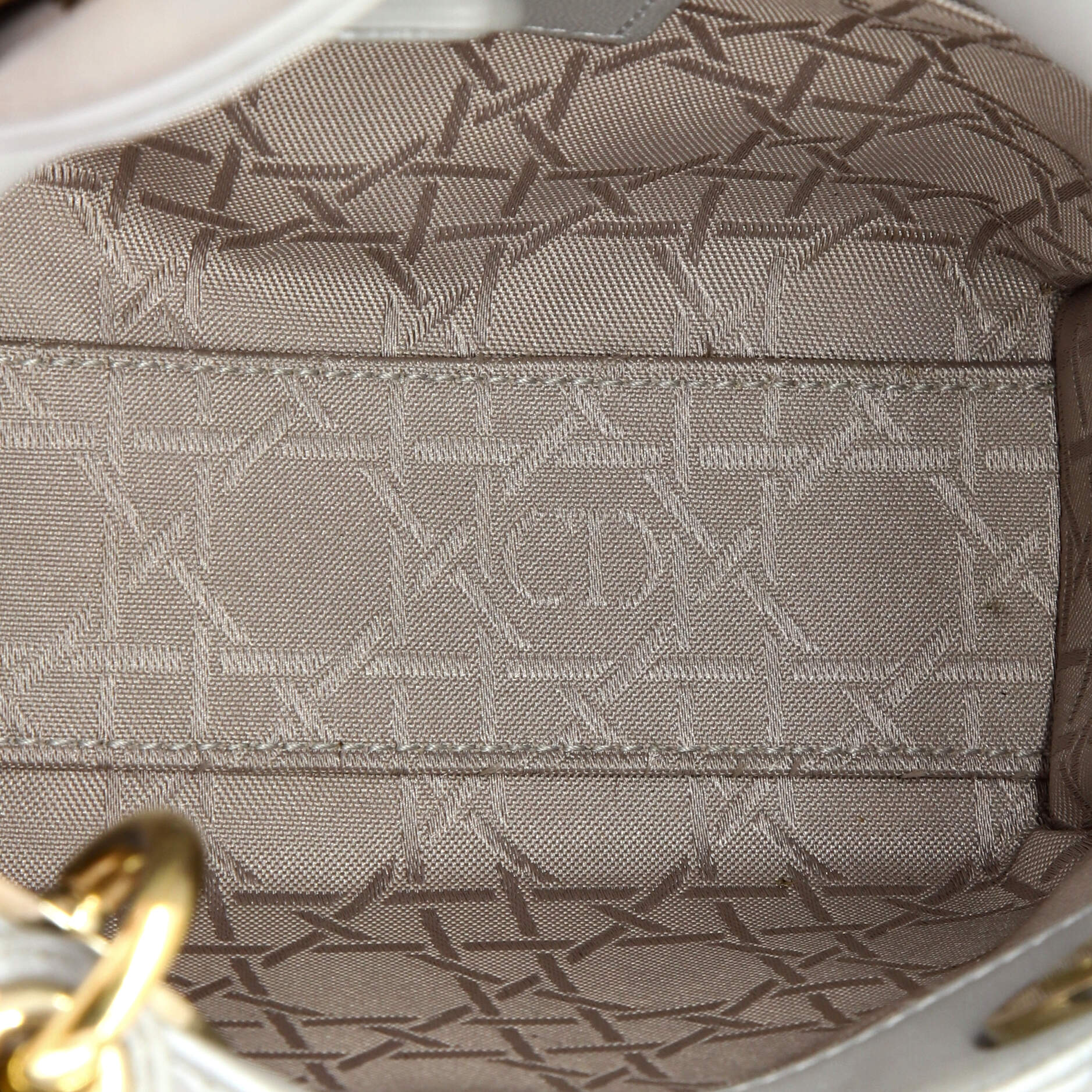 Lady Dior Chain Bag Cannage Quilt Lambskin Mini
