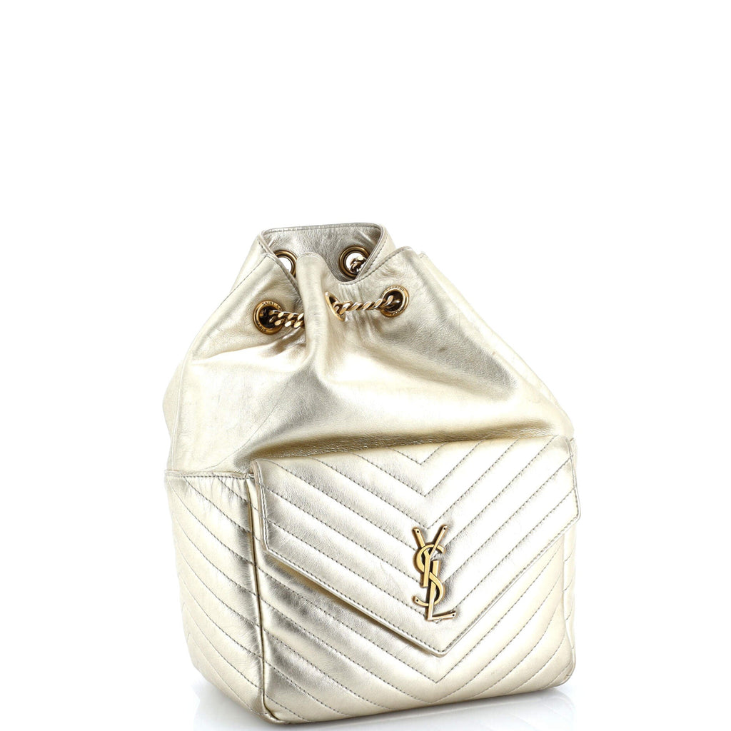 Joe Backpack Matelasse Chevron Leather