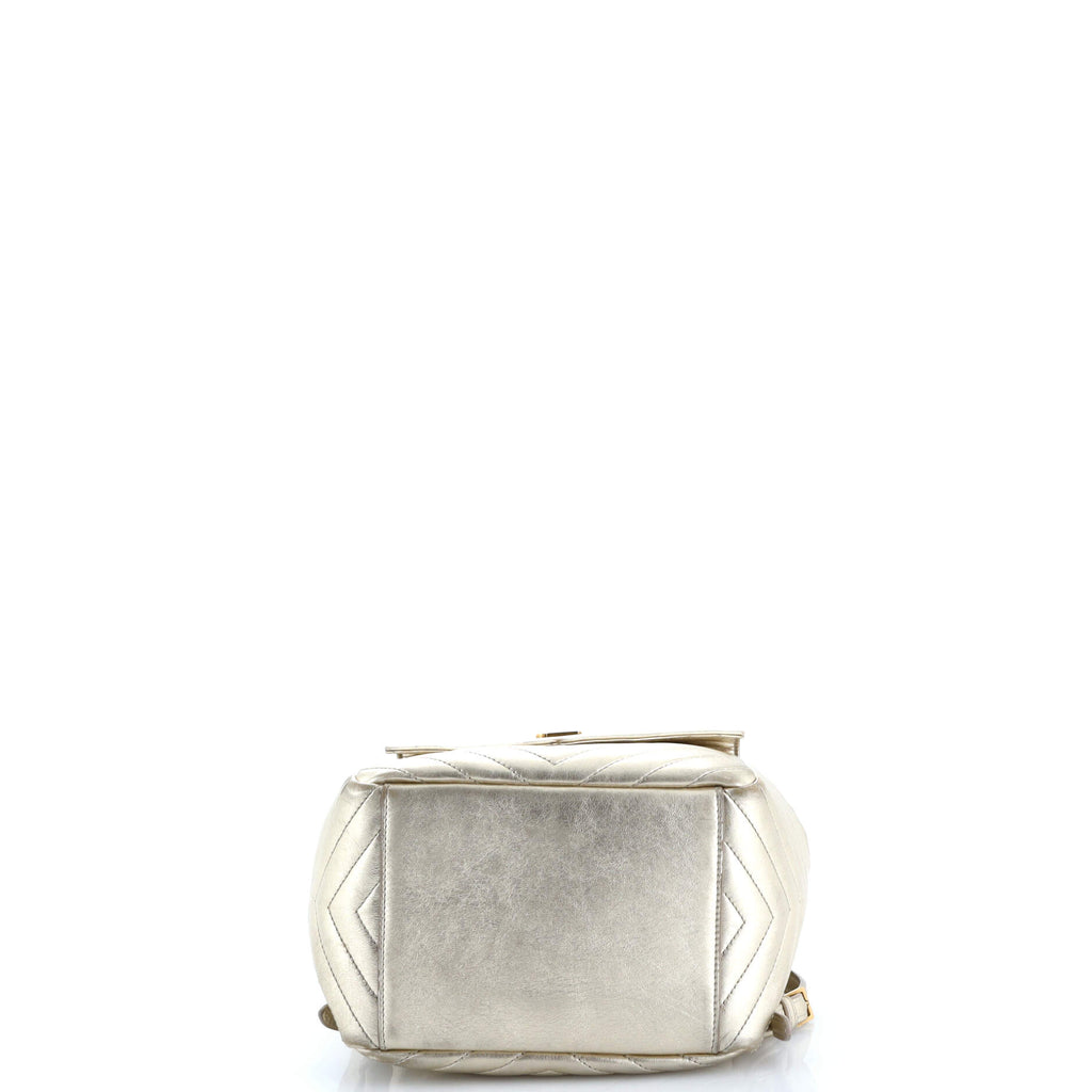Joe Backpack Matelasse Chevron Leather