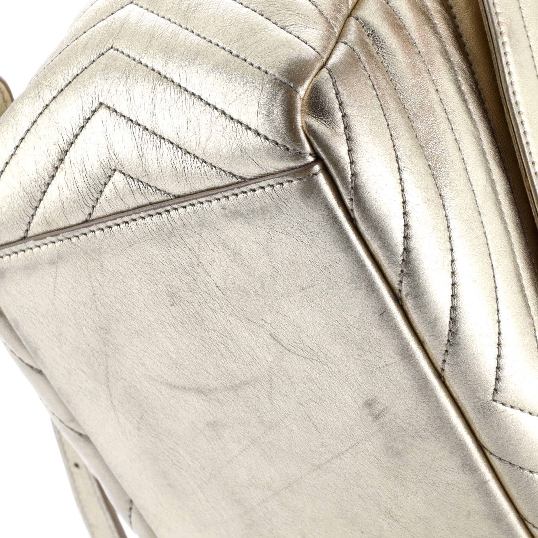 Joe Backpack Matelasse Chevron Leather