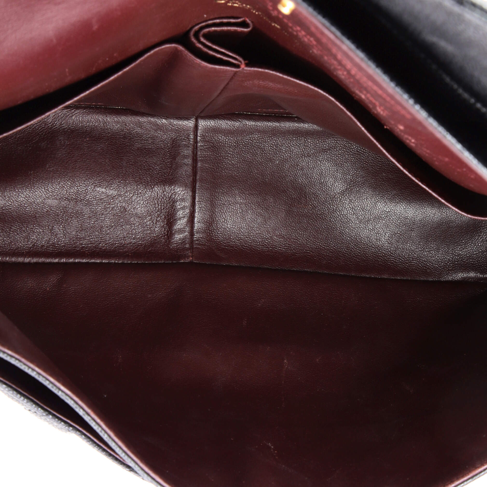 Classic Double Flap Bag Quilted Caviar Maxi