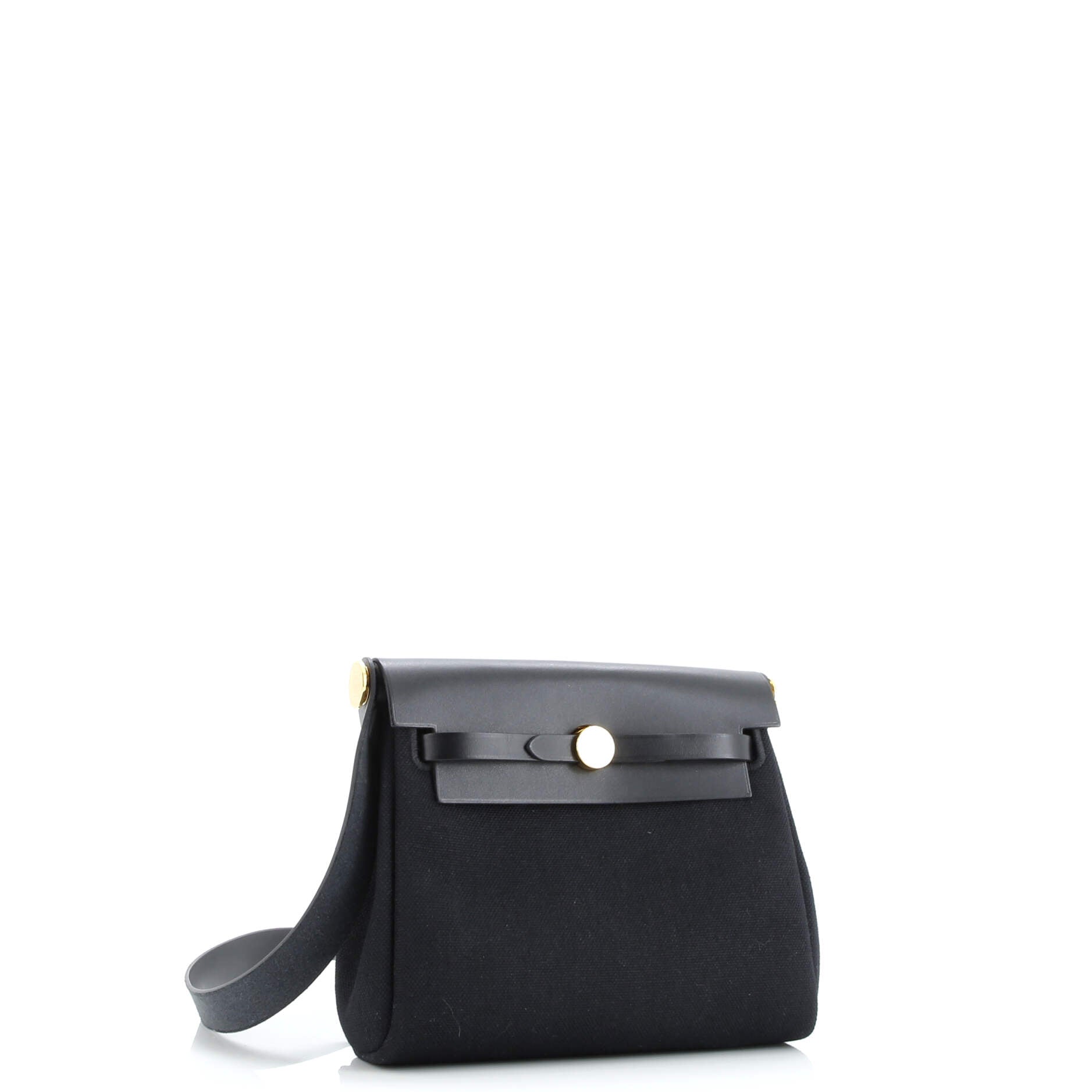 Herbag Zip Toile and Leather 20