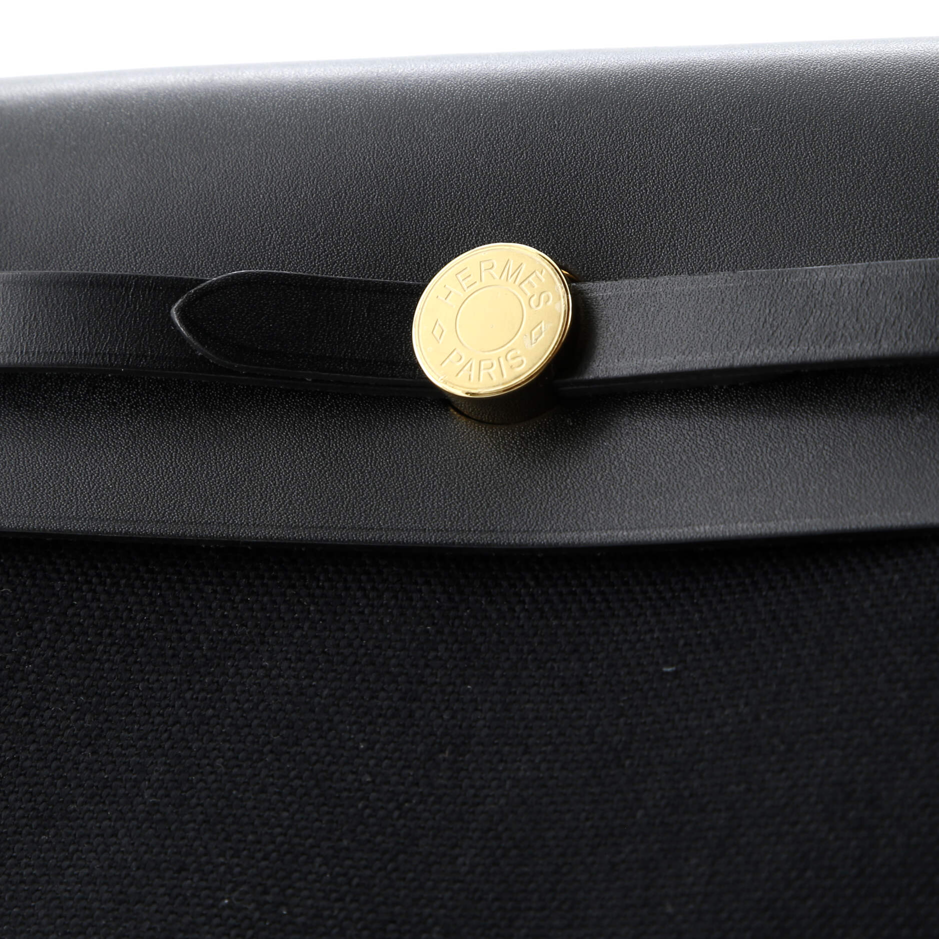 Herbag Zip Toile and Leather 20