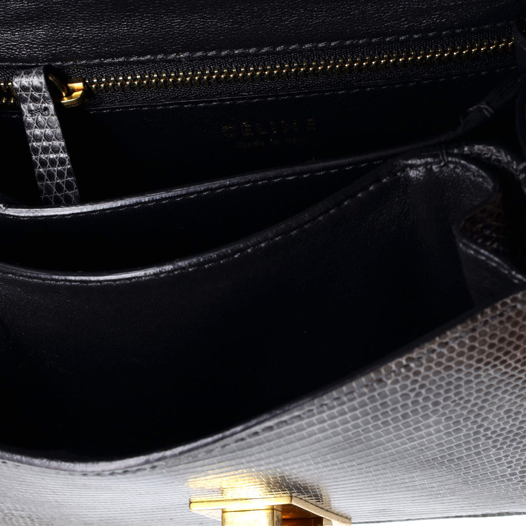 Classic Box Bag Lizard Small