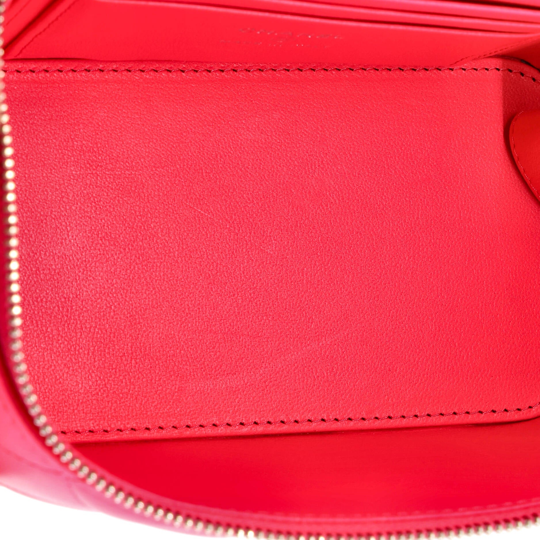 CC Top Handle Vanity Case with Chain Quilted Lambskin with Enamel Small