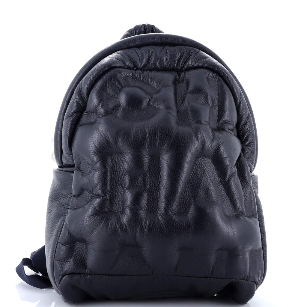 Doudoune Backpack Leather Medium