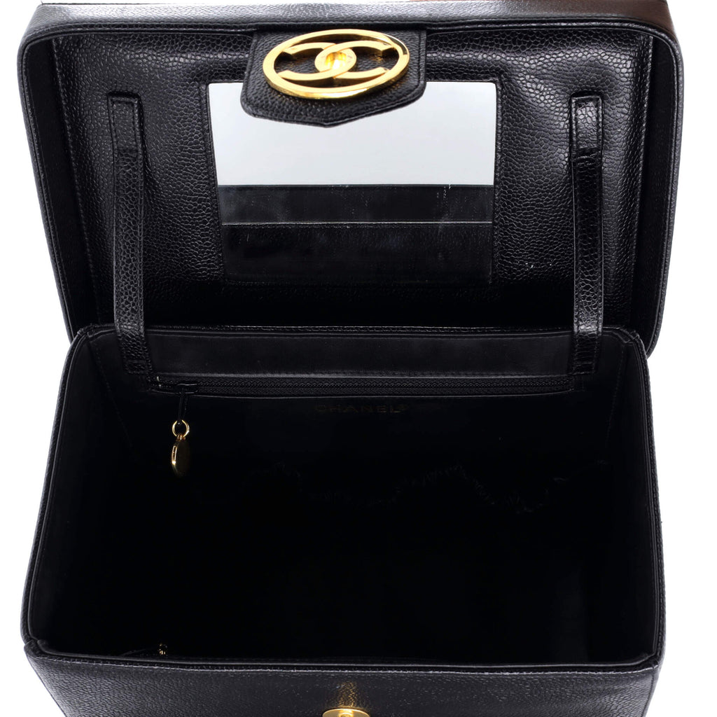 Vintage Vanity Case Caviar Small