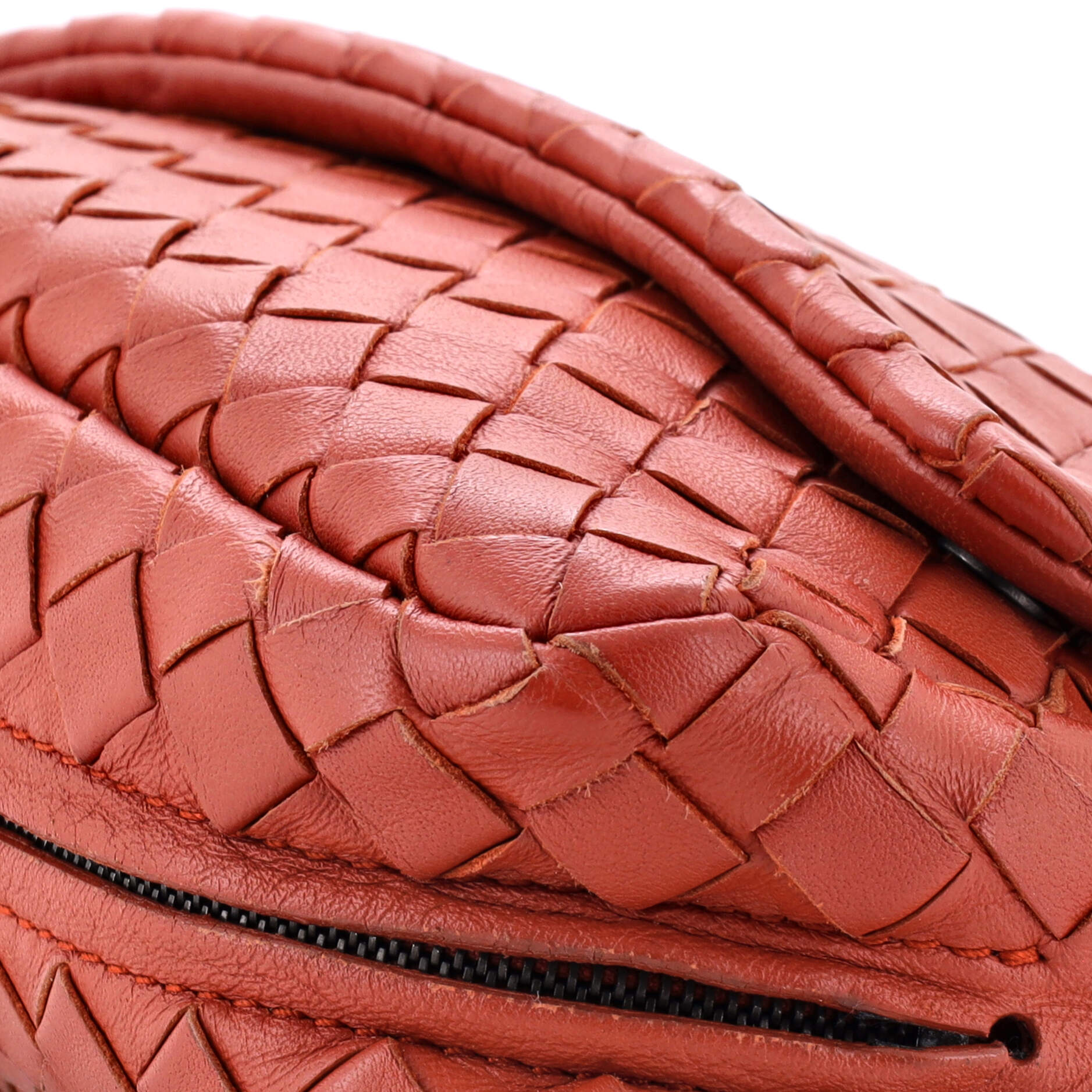 Expandable Chain Crossbody Bag Intrecciato Nappa Small