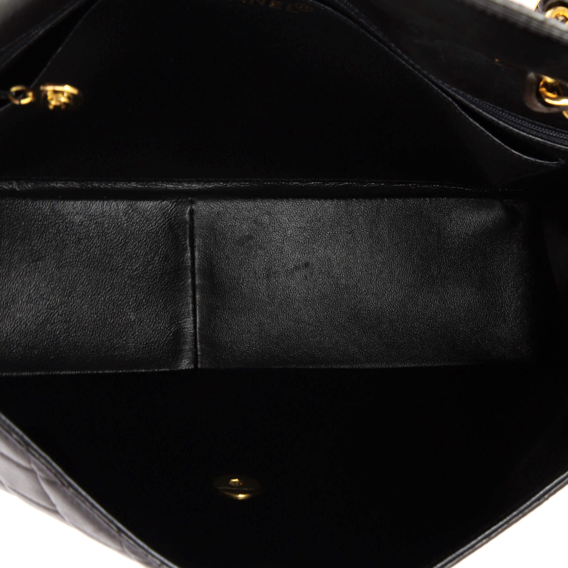 Vintage Classic Single Flap Bag Quilted Lambskin Jumbo