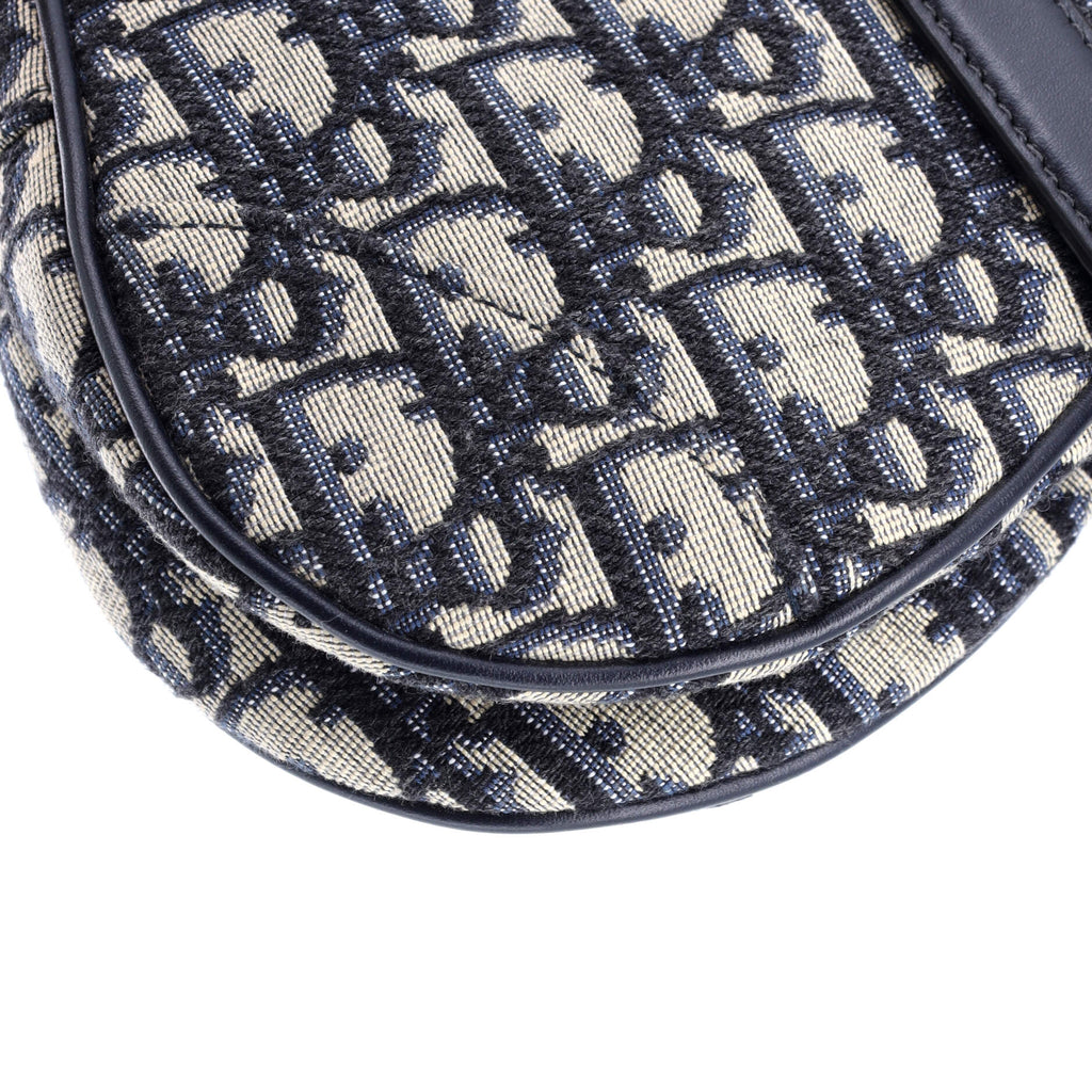 Saddle Handbag Oblique Canvas Mini