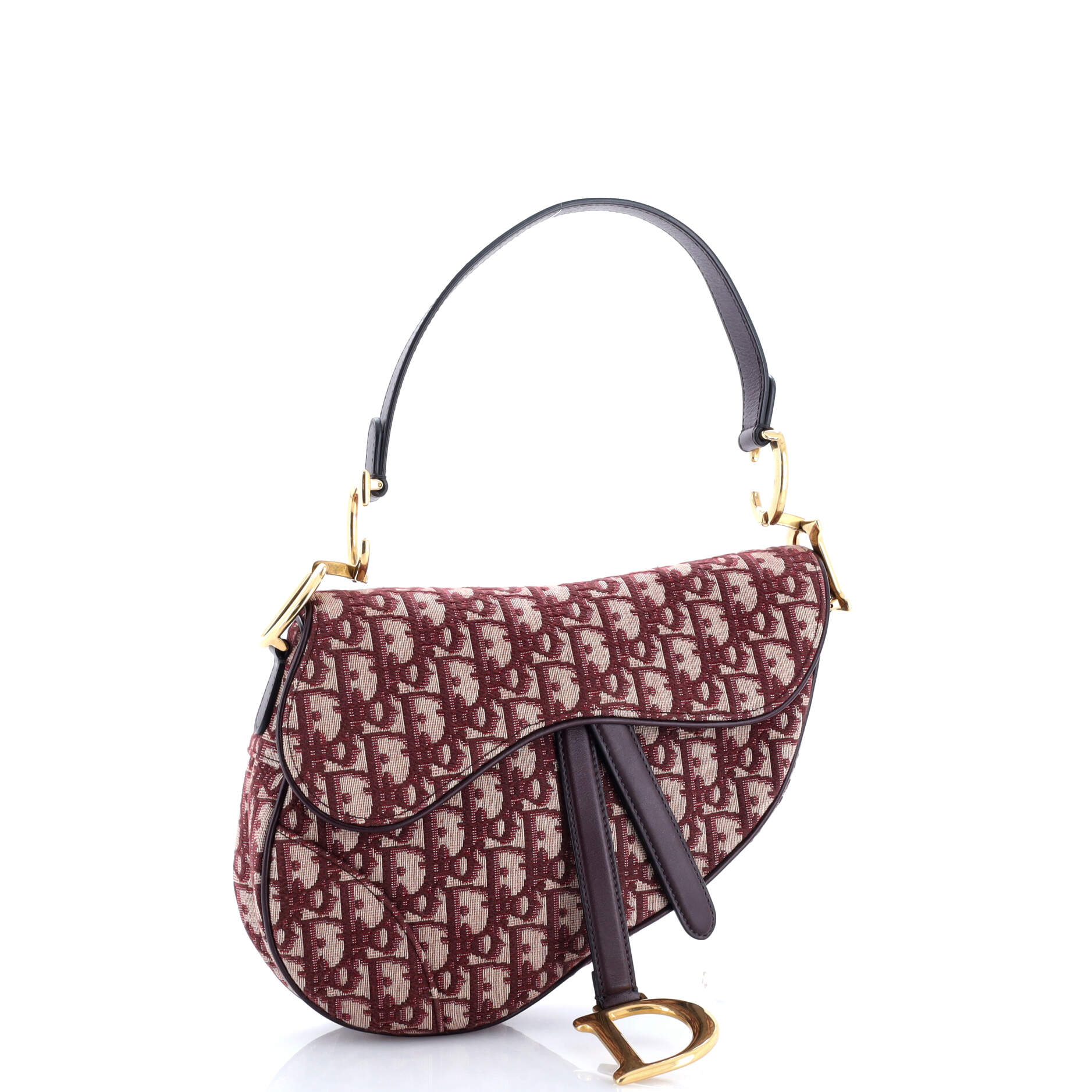 Saddle Handbag Oblique Canvas Medium