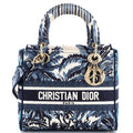 Toile de Jouy Lady D-Lite Bag Embroidered Canvas