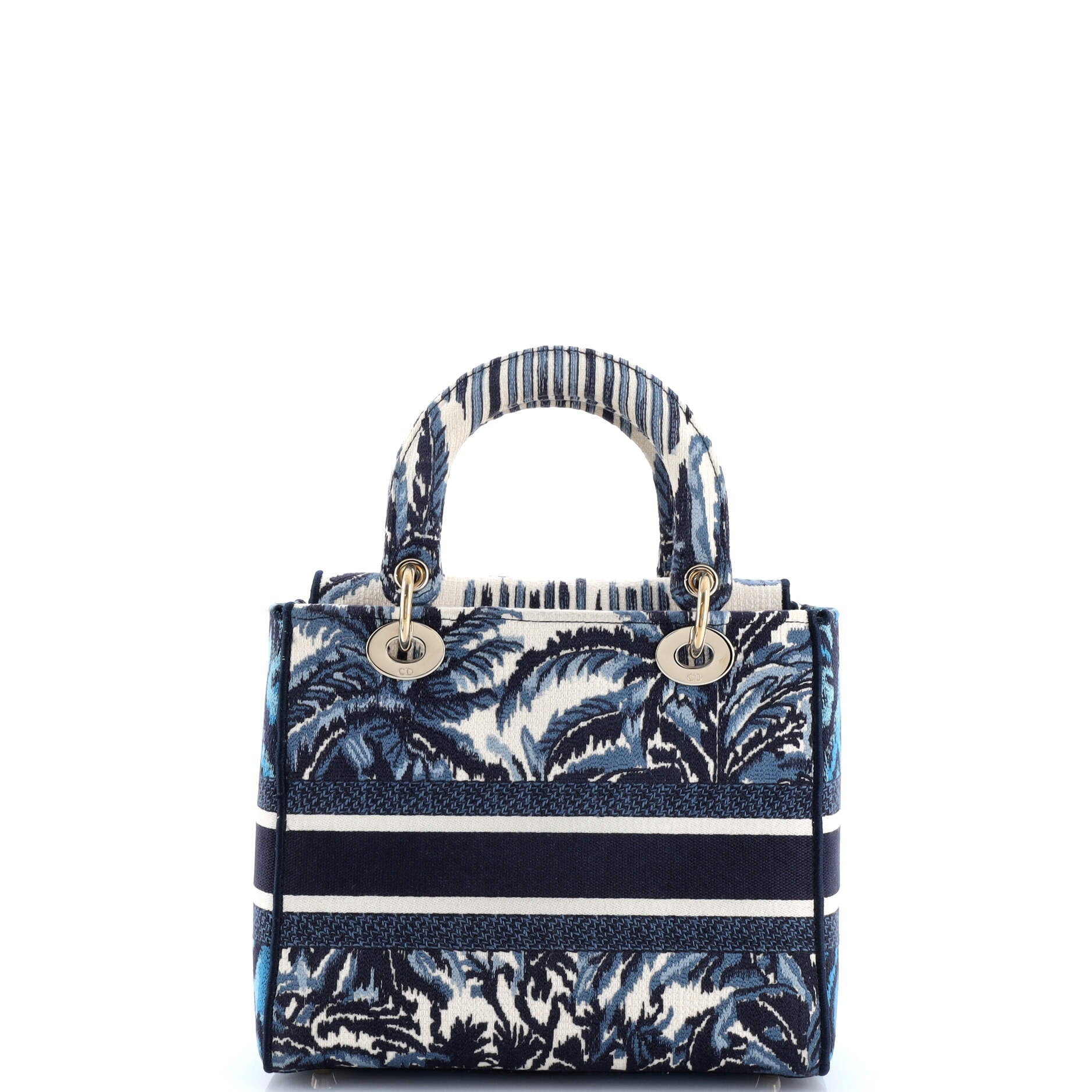 Toile de Jouy Lady D-Lite Bag Embroidered Canvas