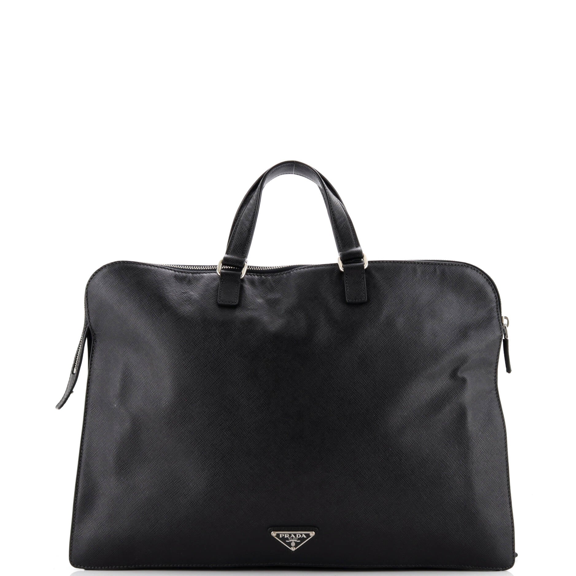Travel Briefcase Saffiano Leather