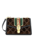 Sylvie Shoulder Bag GG Velvet Small
