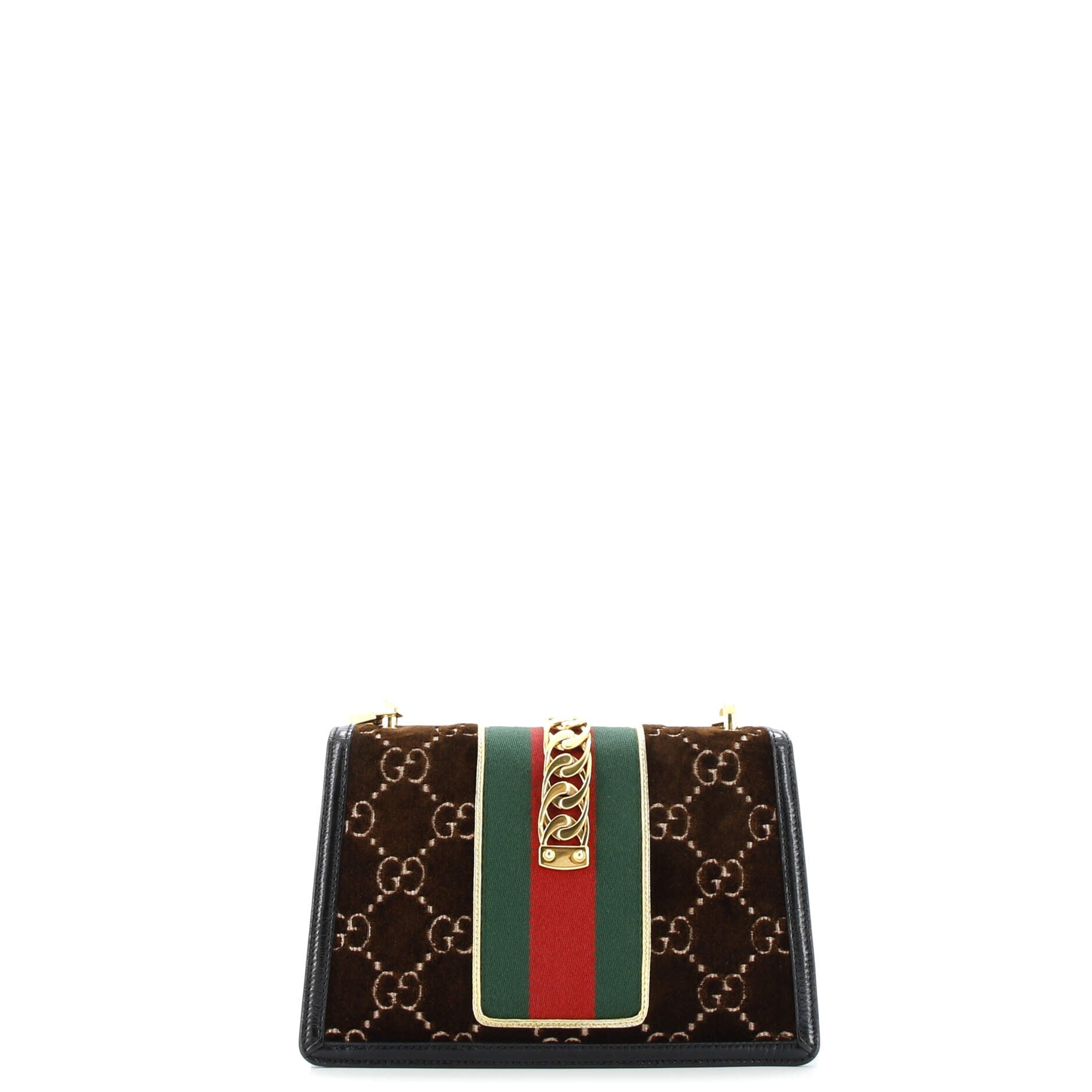 Sylvie Shoulder Bag GG Velvet Small
