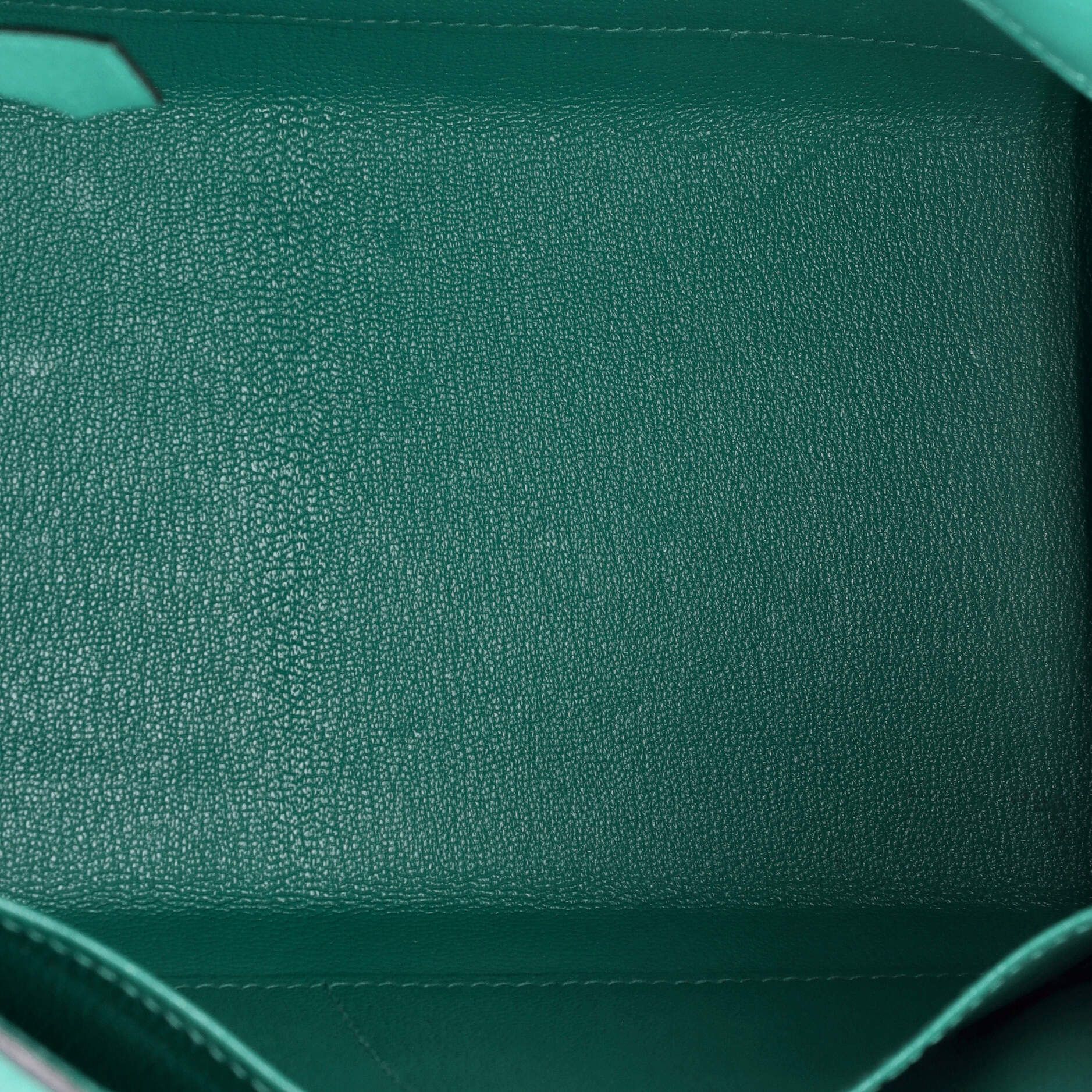 Kelly Handbag Vert Verone Epsom with Gold Hardware 28