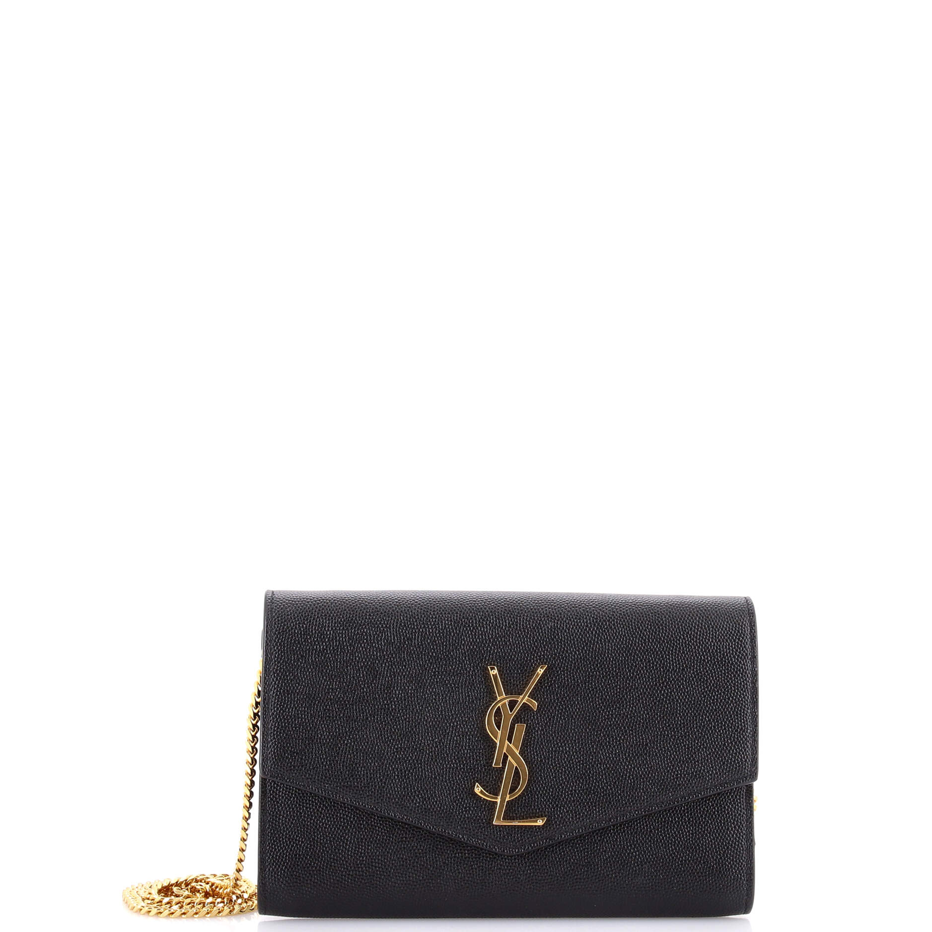 Uptown Chain Wallet Leather