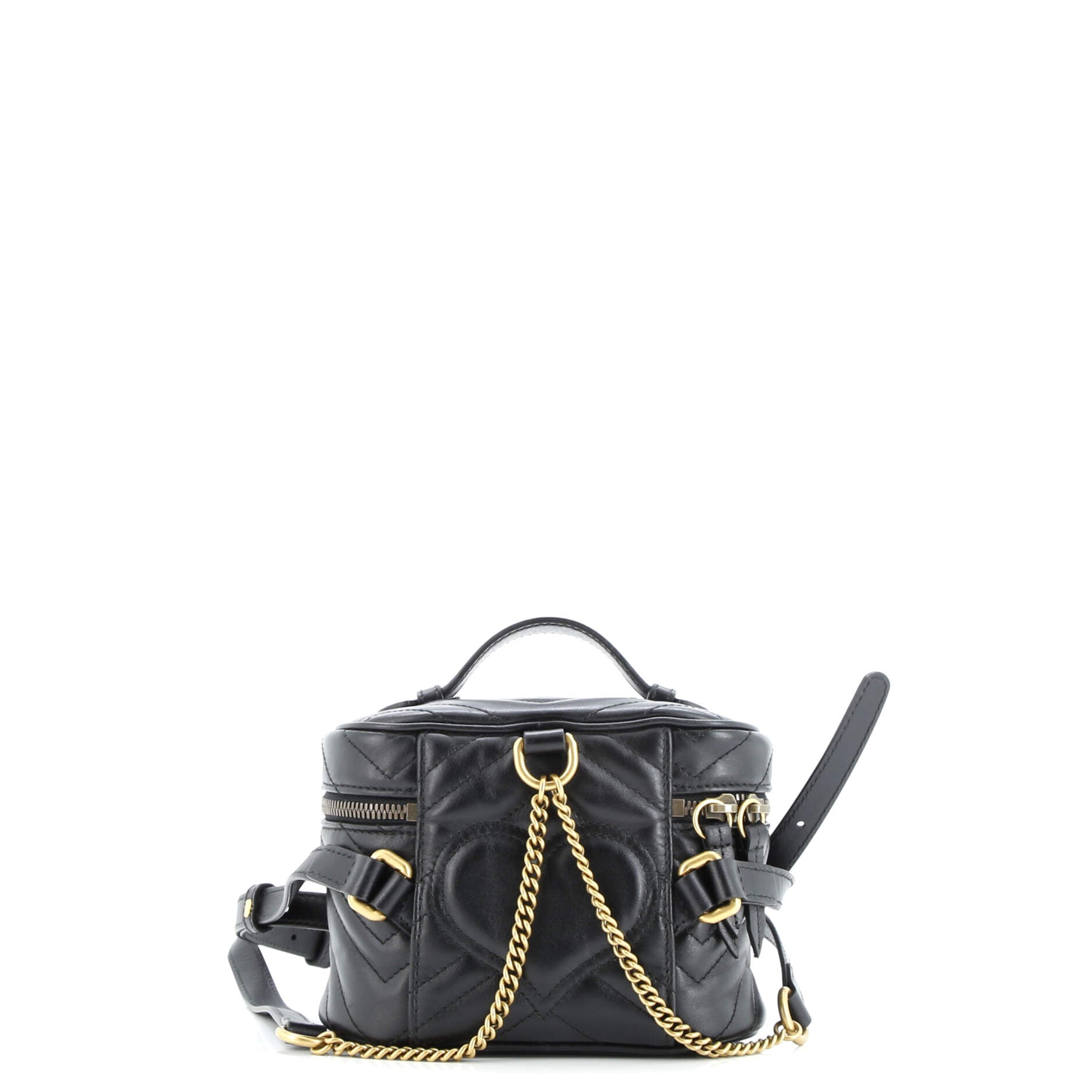 GG Marmont Vanity Backpack Matelasse Leather Mini